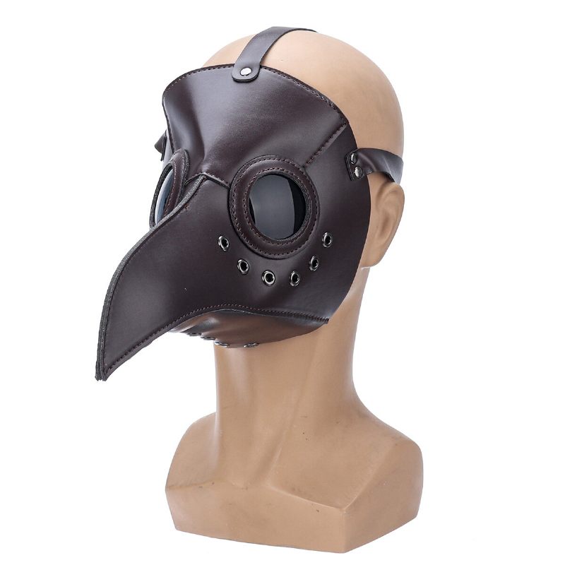 The Plague Doctor Ptičja Maska Halloween Cosplay Kostim Gothic Dugi Nos Za Odrasle