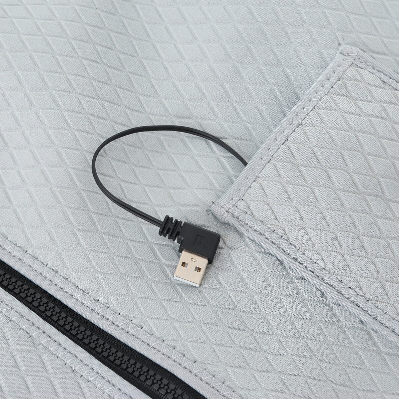 Unisex Električni Grijani Prsluk Usb Toplinski Zimski Topli Kaput Topliji Za Vanjsko Korištenje