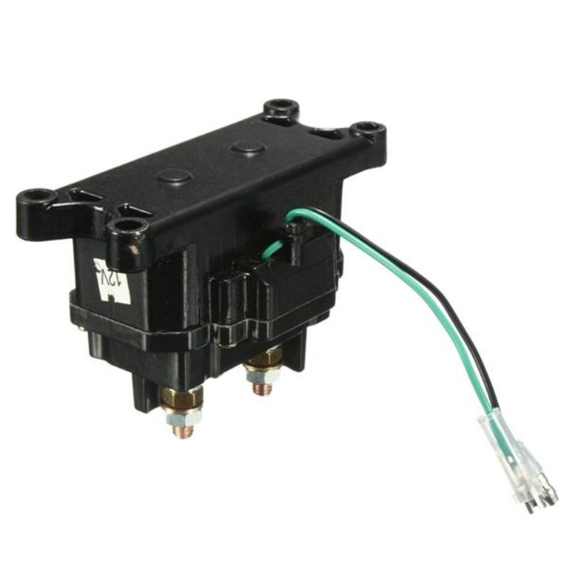 Univerzalni 12v Solenoidni Relejni Kontaktor Na Vitlu Prekidač Za Atv Utv Crna