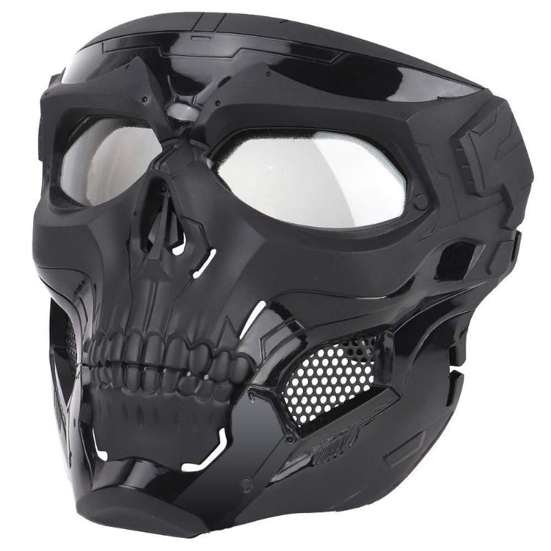 Wosport Skull Airsoft Paintball Maska Taktička S Punim Licem Za Noć Vještica