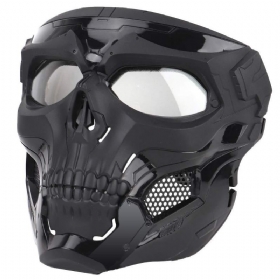 Wosport Skull Airsoft Paintball Maska Taktička S Punim Licem Za Noć Vještica