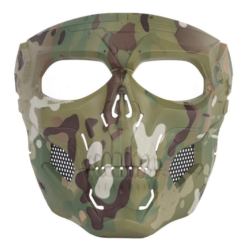 Wosport Skull Airsoft Paintball Maska Za Cijelo Lice Taktička Za Noć Vještica