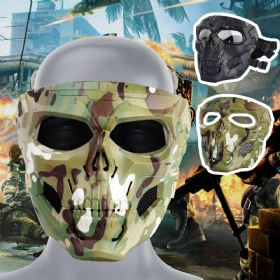 Wosport Skull Airsoft Paintball Maska Za Cijelo Lice Taktička Za Noć Vještica