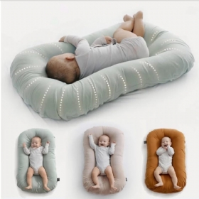 Baby Nest Lounger Bed Prijenosni Ergonomski Dječji Krevet