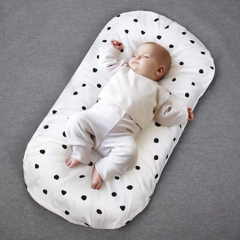 Baby Nest Lounger Bed Prijenosni Ergonomski Dječji Krevet