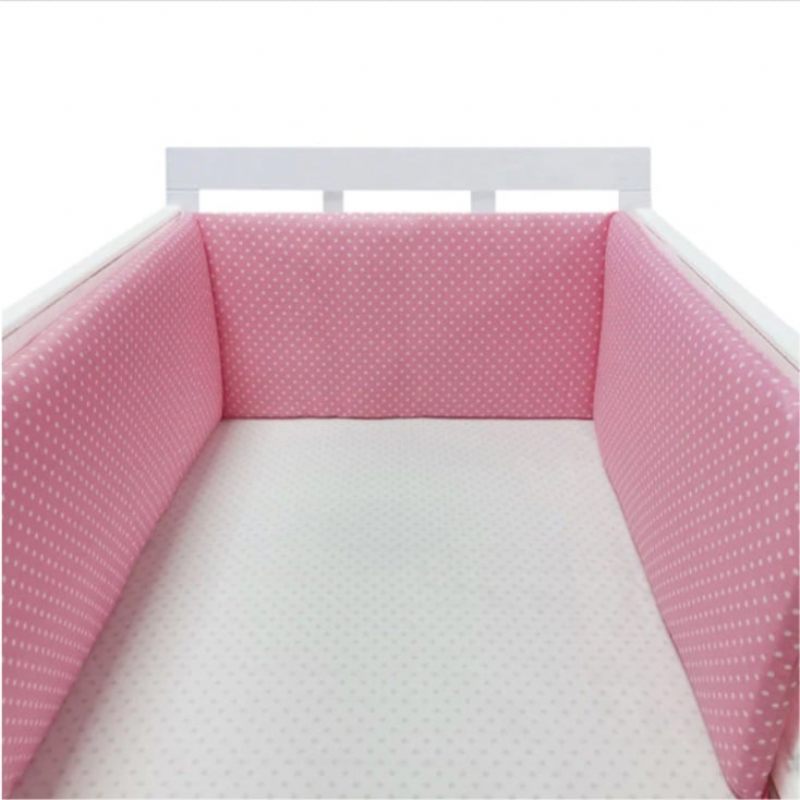 Baby Safe Branici Za Krevetić Polka Pink