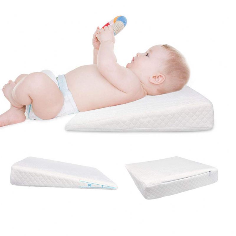 Dječji Krevetić Bassinet Baby Wedge Pillow Reflux S Uklonjivom Navlakom