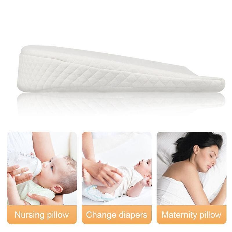 Dječji Krevetić Bassinet Baby Wedge Pillow Reflux S Uklonjivom Navlakom