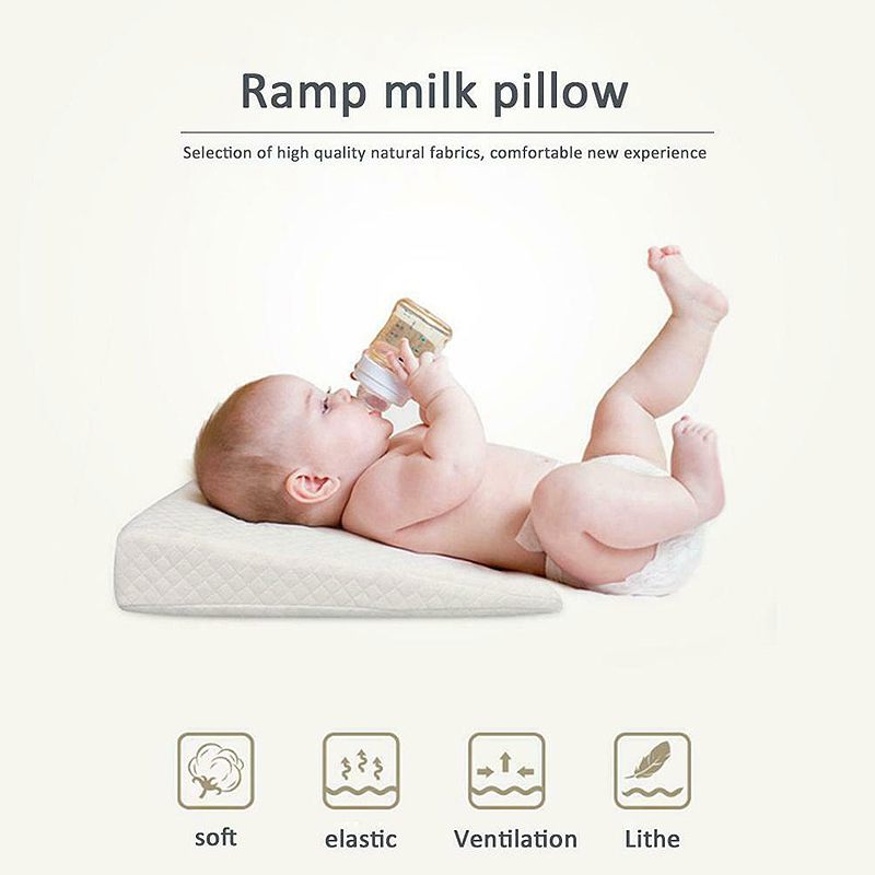 Dječji Krevetić Bassinet Baby Wedge Pillow Reflux S Uklonjivom Navlakom