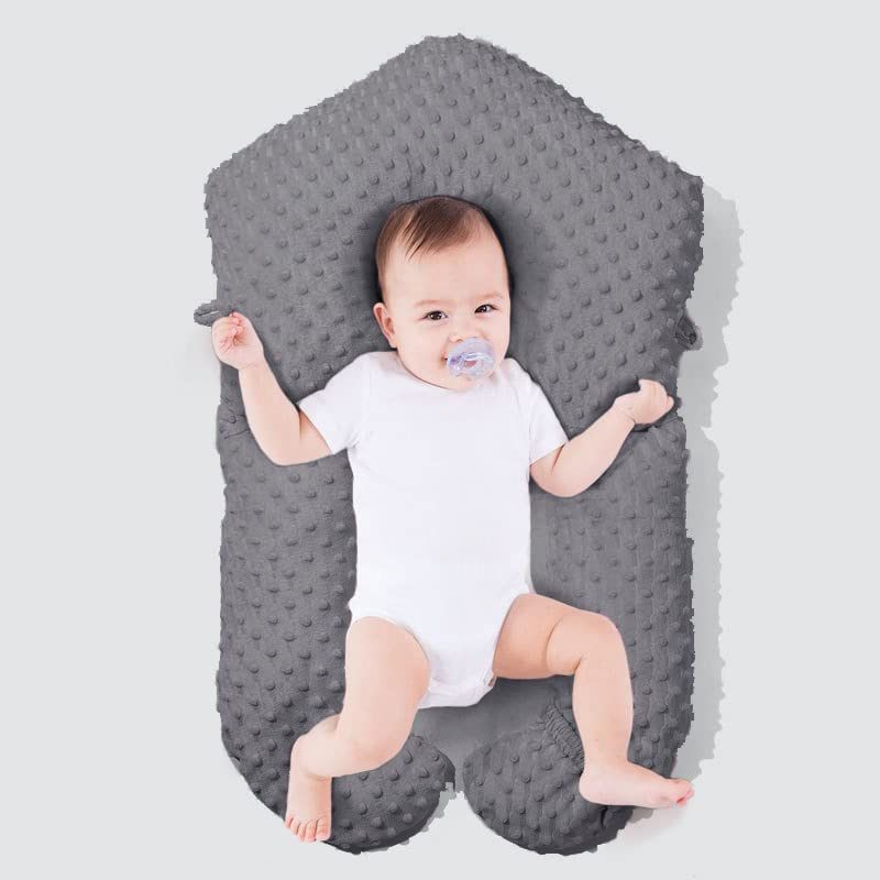 Jastuk Za Spavanje Za Bebe – Sprječava Moro I Ravnu Glavu Za – Sivo