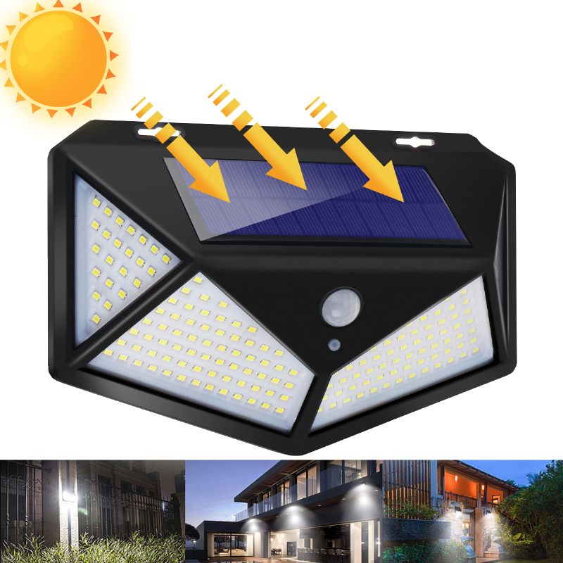 1/2/4pcs Arilux 180led Vanjske Solarne Zidne Svjetiljke Pir Senzor Pokreta Sigurnosna Vrtna Solarna Svjetla Vodootporna