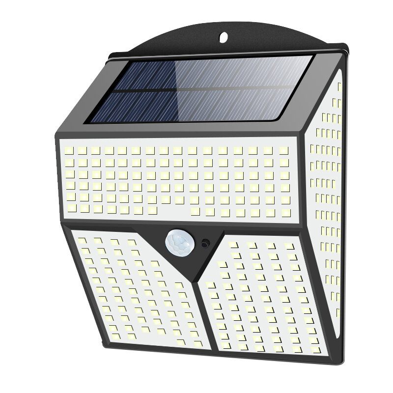 1/2pcs 436led Solarno Svjetlo Infracrveni Senzor Pokreta Vrtno Sigurnosno Zidno Novo