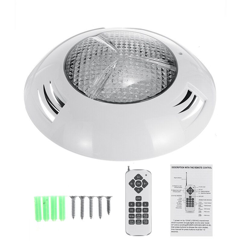 12v 114/216/432led Rgb Podvodno Svjetlo Za Bazene Ip68 Za Fontanu S Daljinskim Upravljanjem