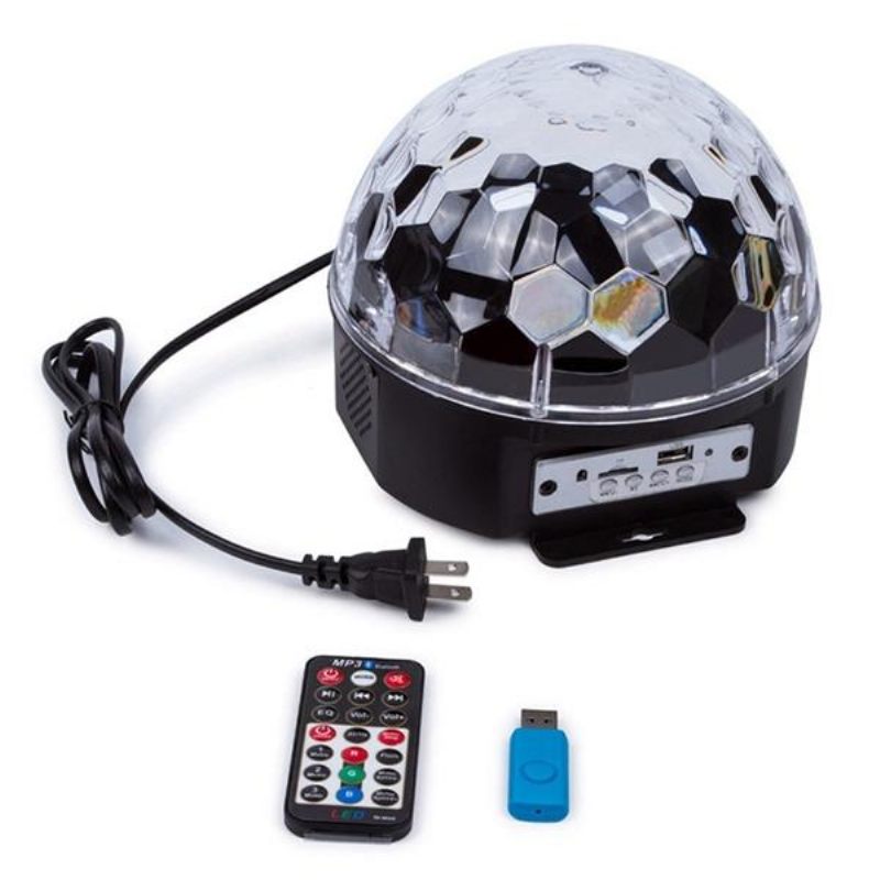 12w Bluetooth Glasovno Upravljanje Led Magic Ball Stage Lamp Šareni Mp3 Disco S Daljinskim Upravljačem