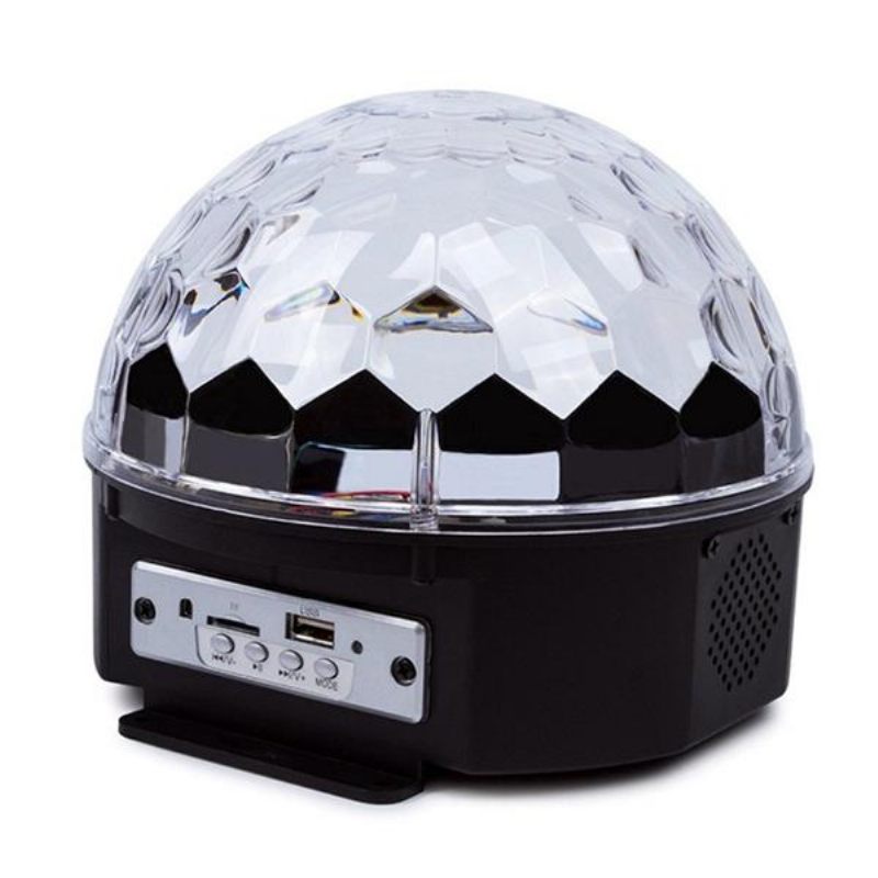 12w Bluetooth Glasovno Upravljanje Led Magic Ball Stage Lamp Šareni Mp3 Disco S Daljinskim Upravljačem