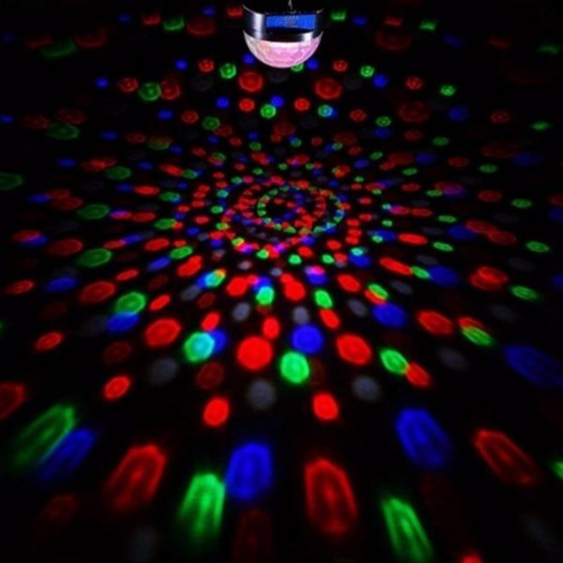 12w Bluetooth Glasovno Upravljanje Led Magic Ball Stage Lamp Šareni Mp3 Disco S Daljinskim Upravljačem