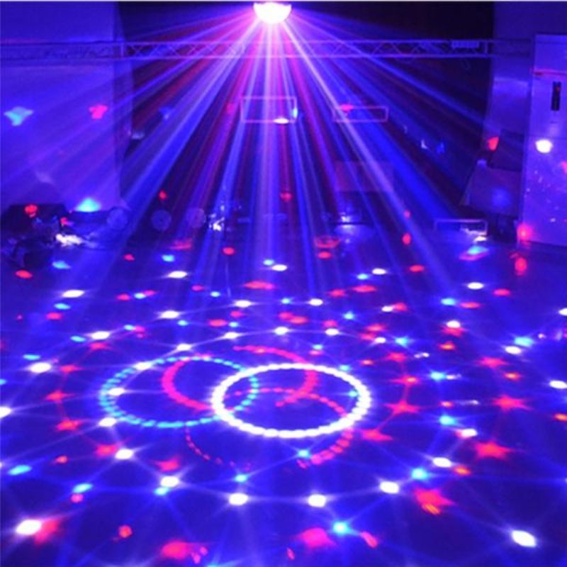 12w Bluetooth Glasovno Upravljanje Led Magic Ball Stage Lamp Šareni Mp3 Disco S Daljinskim Upravljačem