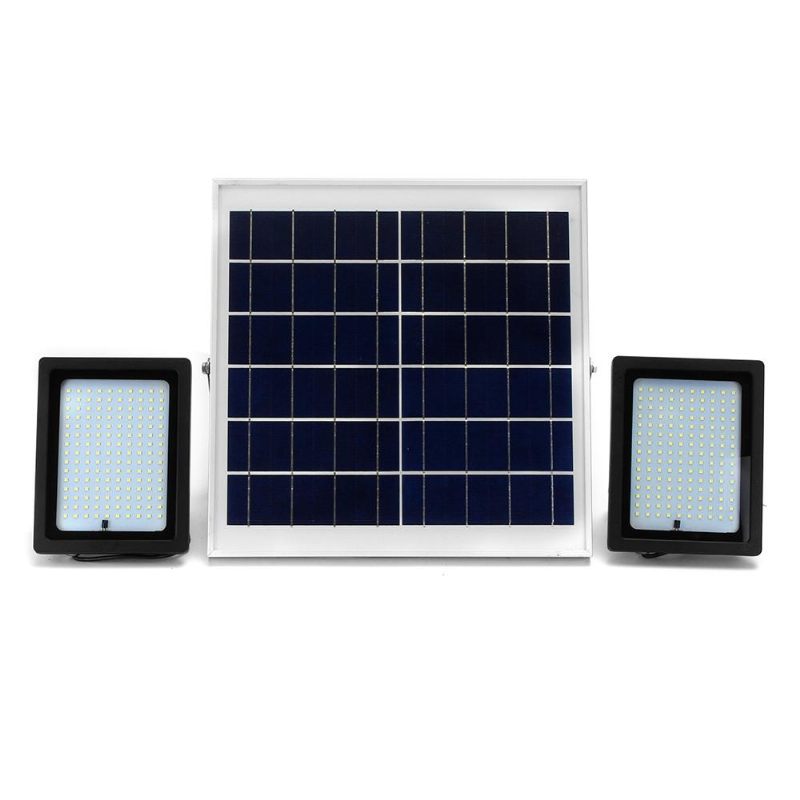 2 Kom 20 W Vodootporan 150 Led Reflektor S Daljinskim Upravljačem Senzor Za Svjetlo Solarno