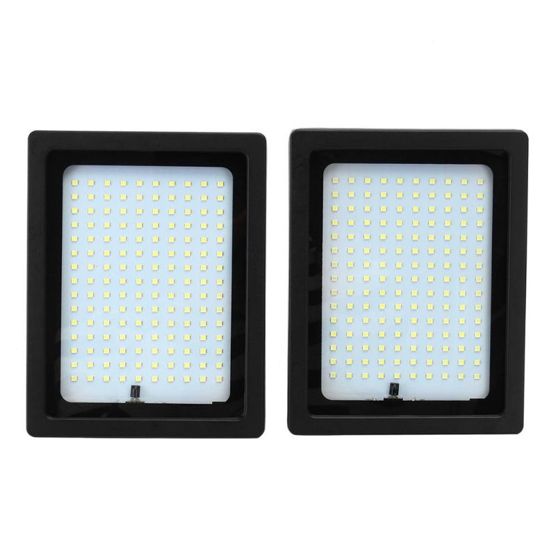 2 Kom 20 W Vodootporan 150 Led Reflektor S Daljinskim Upravljačem Senzor Za Svjetlo Solarno