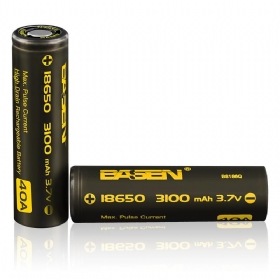 2 Komada Basen Bs186q 18650 3100 Mah 3.7 V 40 A Punjiva Litij-ionska Baterija S Ravnim Vrhom Visokog Pražnjenja