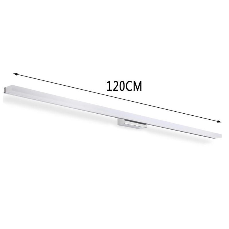 20w Moderno Kupaonsko Led Protiv Zamagljivanja Ogledalo Prednje Zidno Svjetlo Svjetiljka Za Kupaonicu 120 cm