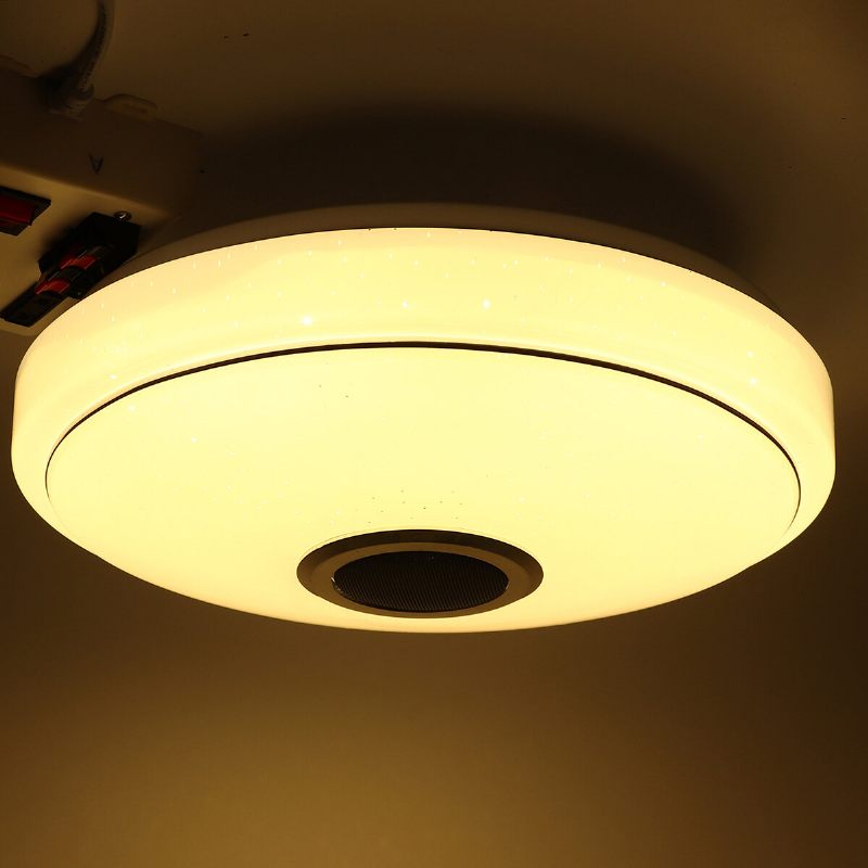 24/36/60w Pametna Led Stropna Svjetiljka Rgb Bluetooth App Glazbeni Zvučnik S Mogućnošću Prigušivanja 110-220 V