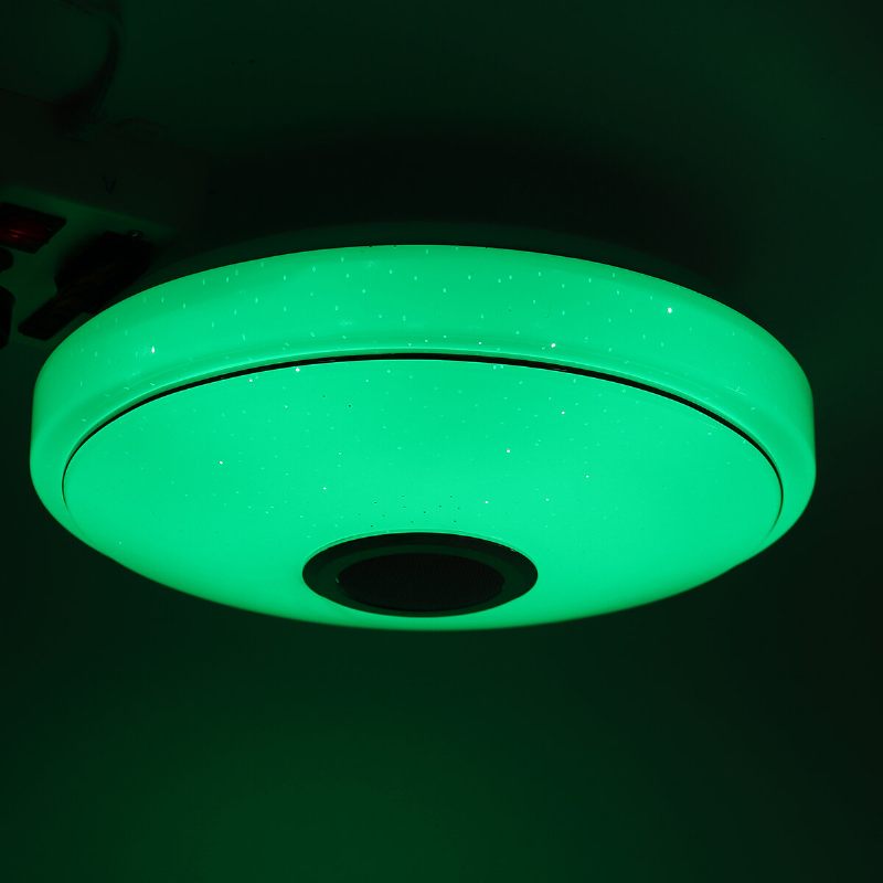 24/36/60w Pametna Led Stropna Svjetiljka Rgb Bluetooth App Glazbeni Zvučnik S Mogućnošću Prigušivanja 110-220 V