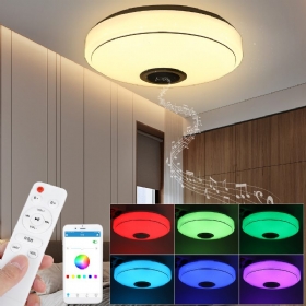 24/36/60w Pametna Led Stropna Svjetiljka Rgb Bluetooth App Glazbeni Zvučnik S Mogućnošću Prigušivanja 110-220 V