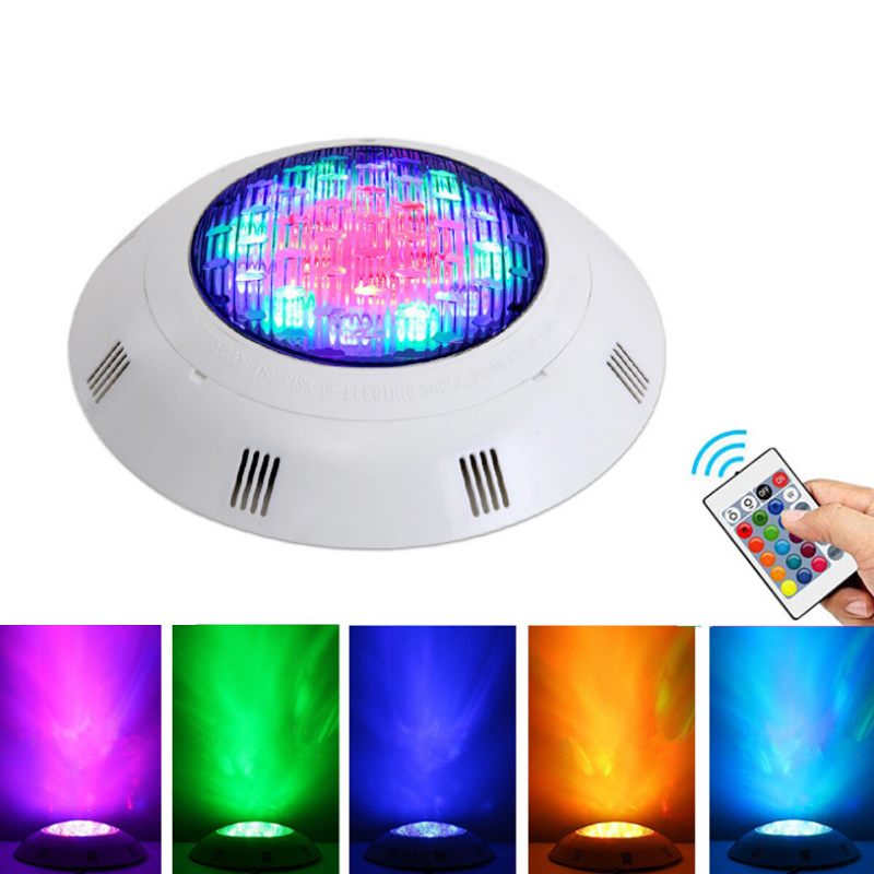 24w/36w 12v Svjetiljka Za Bazen Rgb Led Žarulja Podvodna Dekorativna Svjetla S Daljinskim Upravljačem Ip68