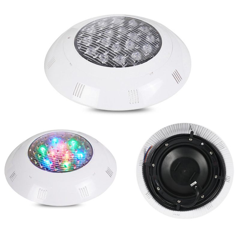 24w/36w 12v Svjetiljka Za Bazen Rgb Led Žarulja Podvodna Dekorativna Svjetla S Daljinskim Upravljačem Ip68