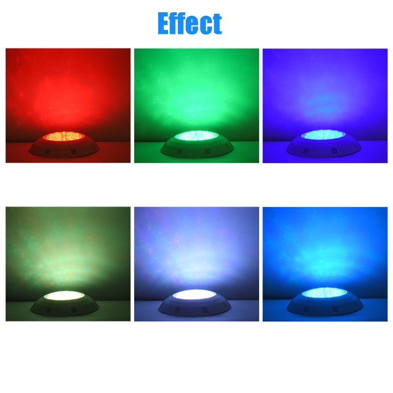 24w/36w 12v Svjetiljka Za Bazen Rgb Led Žarulja Podvodna Dekorativna Svjetla S Daljinskim Upravljačem Ip68