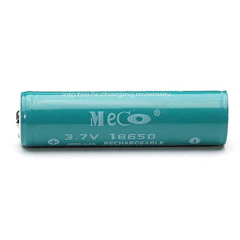 2kom Meco 3.7v 4000mah Zaštićena Punjiva 18650 Li-ion Baterija