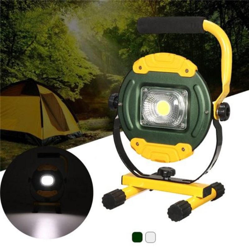 30w Prijenosni Usb Punjivi Cob Led Reflektor Vanjska Svjetiljka Za Kampiranje U Nuždi Za Planinarenje 220v