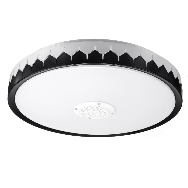 36/60w 110/220v Bluetooth Wifi Led Pametna Stropna Svjetiljka 256 Rgb Glazbeni Zvučnik Prigušljiva App Daljinski