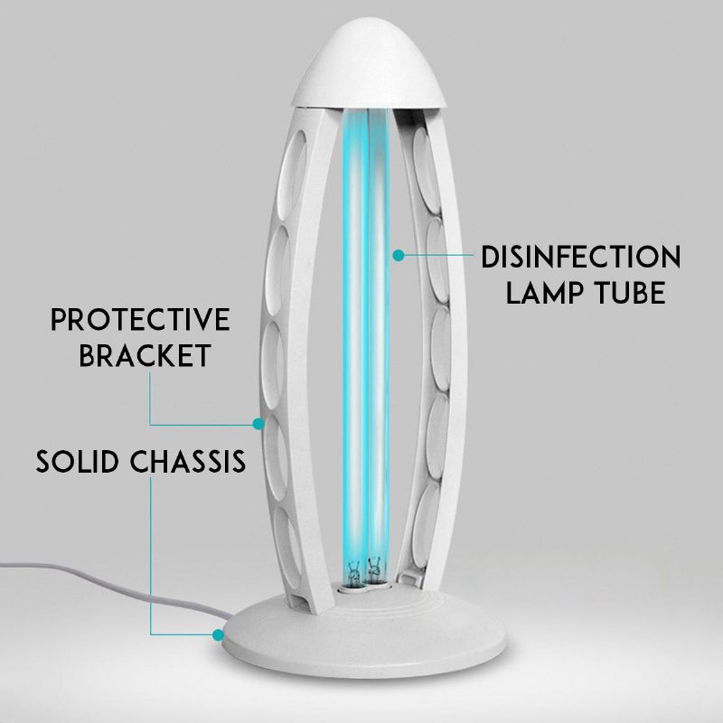 38w Uvc Ozonska Ultraljubičasta Germicidna Lampa Uv Sterilizacijska Kvarcna Svjetla 220 V