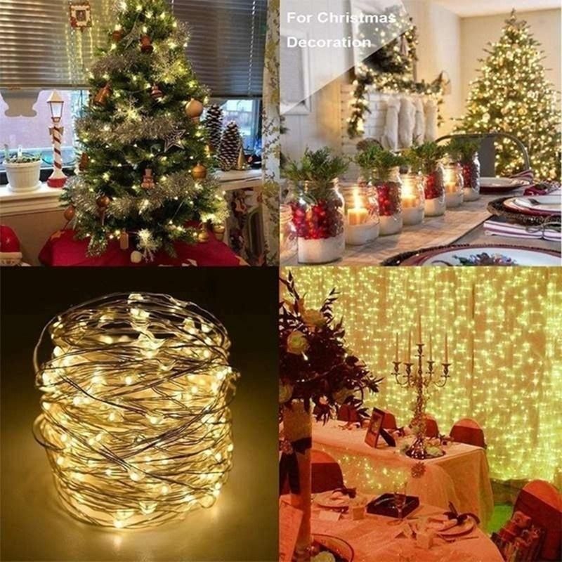 3m*3m Usb 8 Modova 300led Zavjesa Fairy Wire String Light Dekoracija Božićne Zabave Blagdanska Oprema Za Vjenčanje