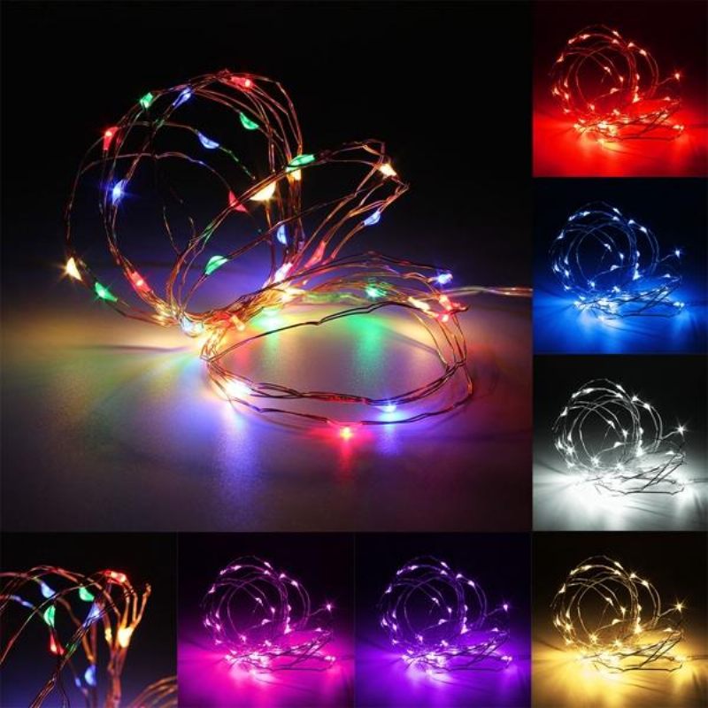 3m Vodootporna Led Baterija Mini Led Bakrena Žica Fairy String Light Holiday Party Christmas