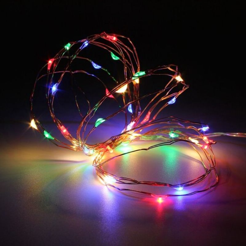 3m Vodootporna Led Baterija Mini Led Bakrena Žica Fairy String Light Holiday Party Christmas