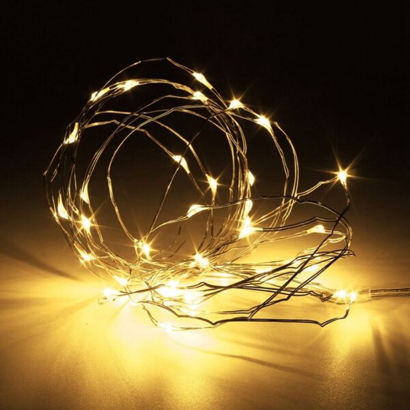 3m Vodootporna Led Baterija Mini Led Bakrena Žica Fairy String Light Holiday Party Christmas