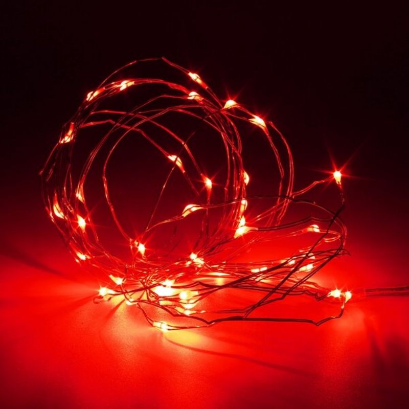 3m Vodootporna Led Baterija Mini Led Bakrena Žica Fairy String Light Holiday Party Christmas