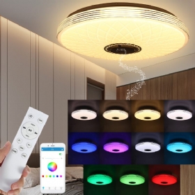 40 cm 85-265 V Bluetooth Led Stropno Svjetlo 256 Rgb Glazbeni Zvučnik Za Prigušivanje 2.4 Ghz Daljinski Upravljač