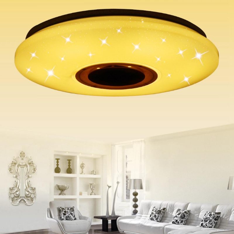 48w 102 Led Rgbw Starlight Stropna Svjetiljka Glazbeno Svjetlo Bluetooth Salon Spavaća Soba Kontrola App Ac85-265v