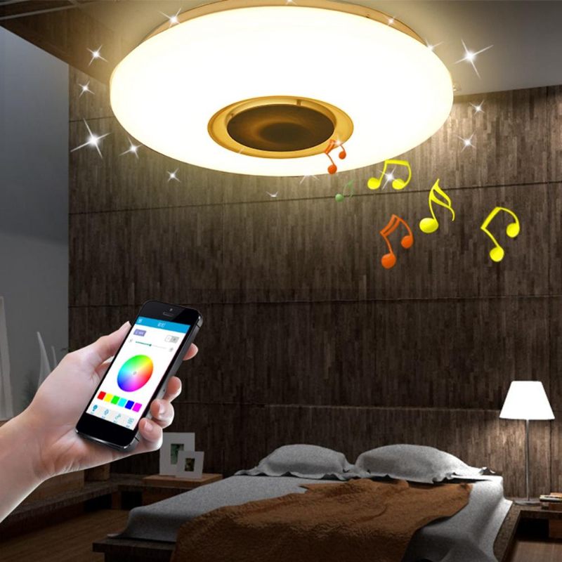 48w 102 Led Rgbw Starlight Stropna Svjetiljka Glazbeno Svjetlo Bluetooth Salon Spavaća Soba Kontrola App Ac85-265v