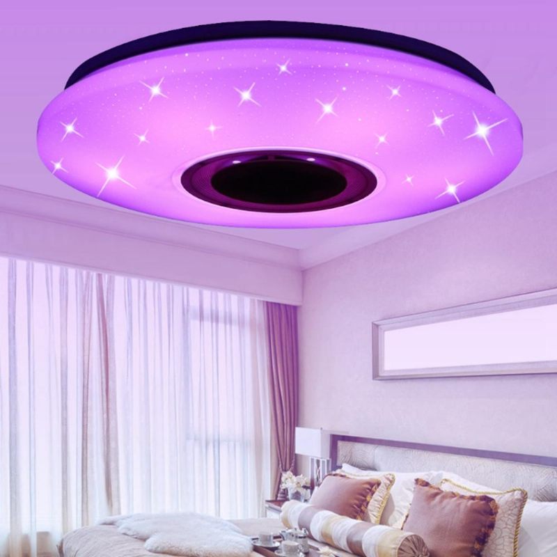 48w 102 Led Rgbw Starlight Stropna Svjetiljka Glazbeno Svjetlo Bluetooth Salon Spavaća Soba Kontrola App Ac85-265v