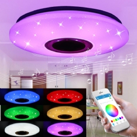 48w 102led Prigušiva Rgbw Glazbena Stropna Svjetiljka Zvjezdano Nebo Bluetooth App Kontrola