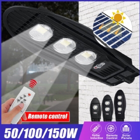 50/100/150 W Led Solarna Vanjska Ulična Zidna Indukcijska Svjetiljka Za Vrt