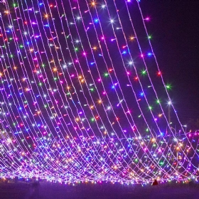 500led 100m Vrpca Bajkovito Svjetlo 8 Načina Vodootporne Božićne Zabave Vjenčana Zavjesa Svjetla Za Ukrase Božićnog Drvca