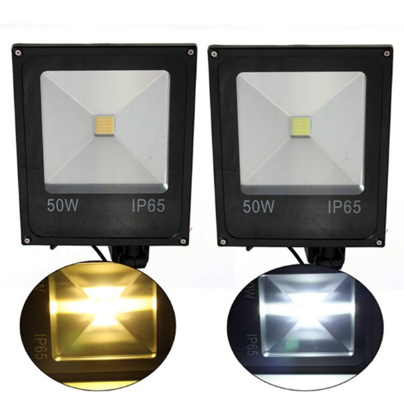 50w Pir Senzor Pokreta Led Reflektor Ip65 Toplo/hladno Bijelo Osvjetljenje