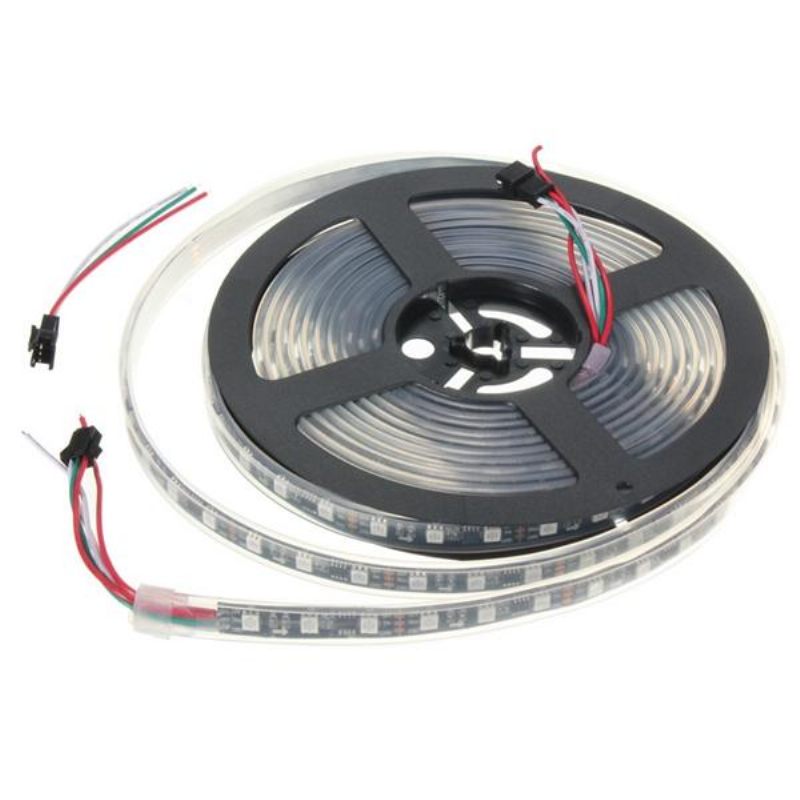 5m 57.5w Dc 12v Vodootporna Ip67 Ws2811 300 Smd 5050 Led Rgb Promjenjiva Fleksibilna Trakasta Svjetiljka