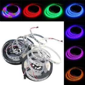 5m 57.5w Dc 12v Vodootporna Ip67 Ws2811 300 Smd 5050 Led Rgb Promjenjiva Fleksibilna Trakasta Svjetiljka